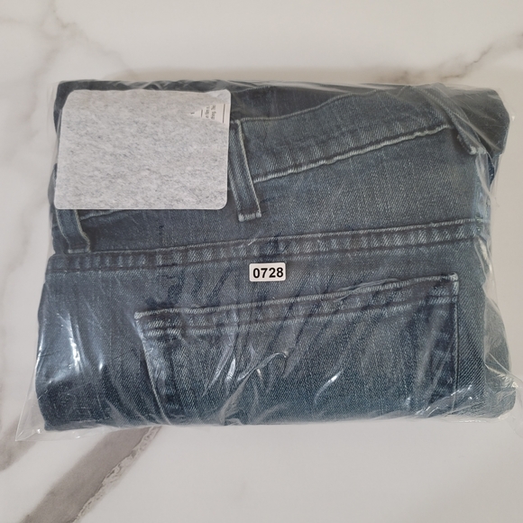 G George Jeans Mens Size 38 x 32 Athletic Distressed Denim Stretch Medium Wash - Picture 16 of 16